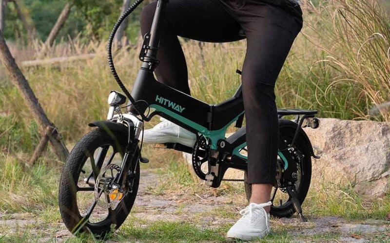bicicleta eléctrica plegable hitway bk2